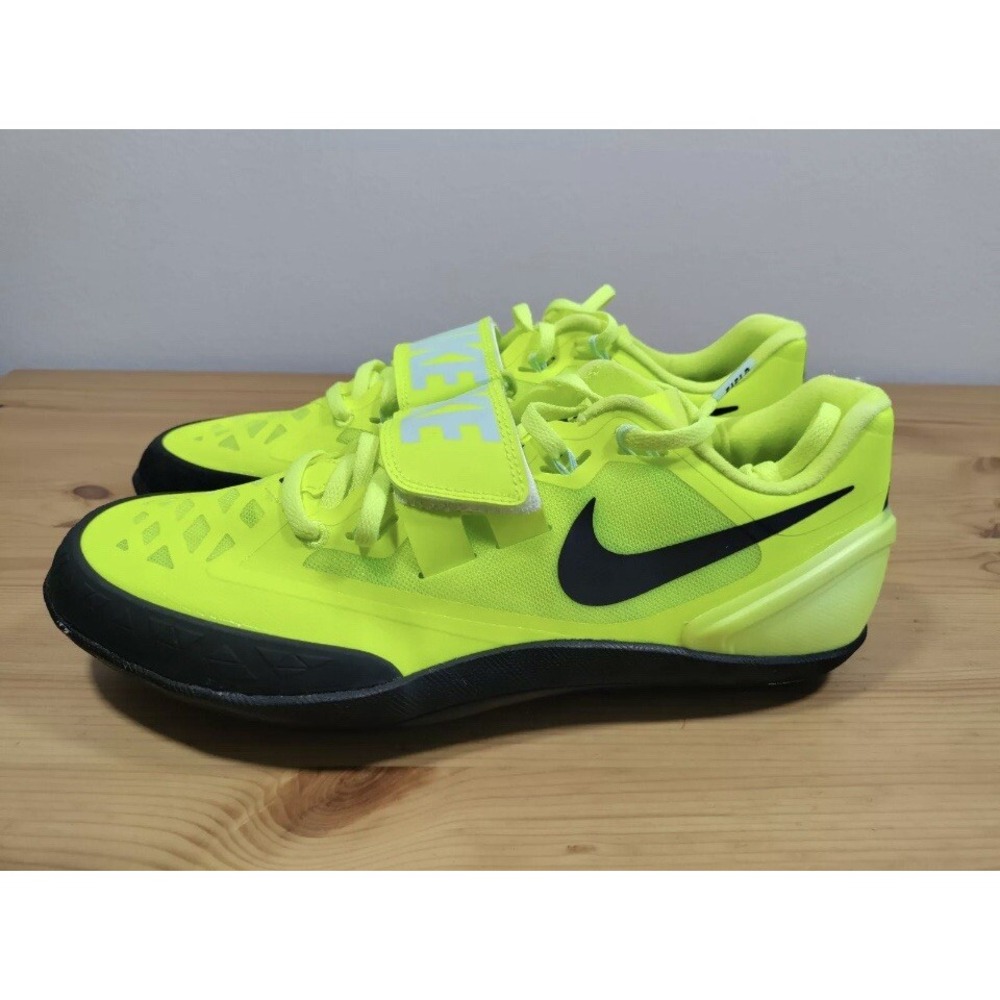 Nike Zoom Rotational 6 Track Throwing Shoes Volt Mens Size 6.5 / Women Size 8